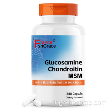 Glucosamina congiunta di condroitina Supporto capsule MSM per uomini